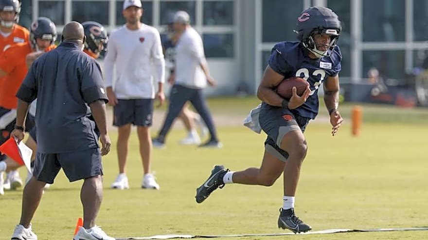 Running back dubbed position to monitor as Chicago Bears work towards 53-man roster