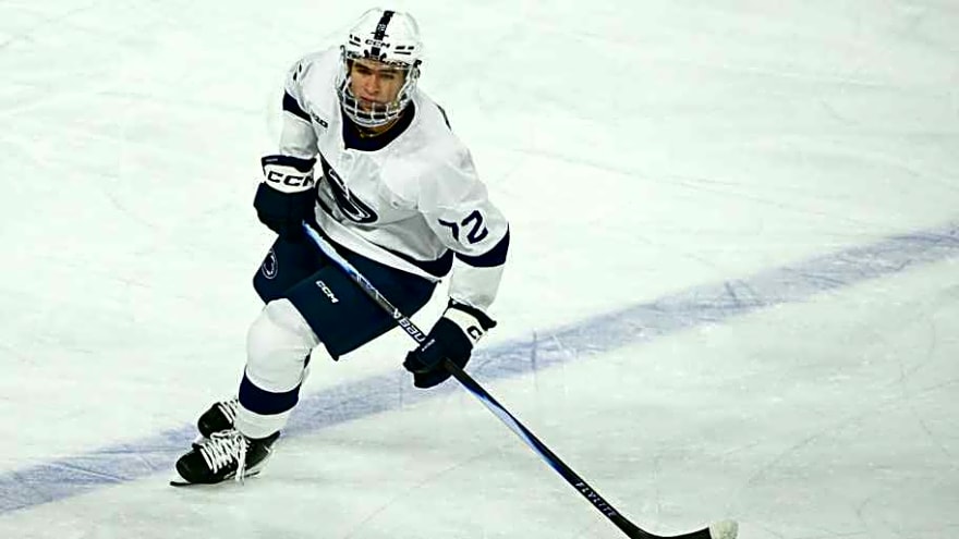 Penn State Updates Hockey Star Gavin McKenna's Status for Michigan Series