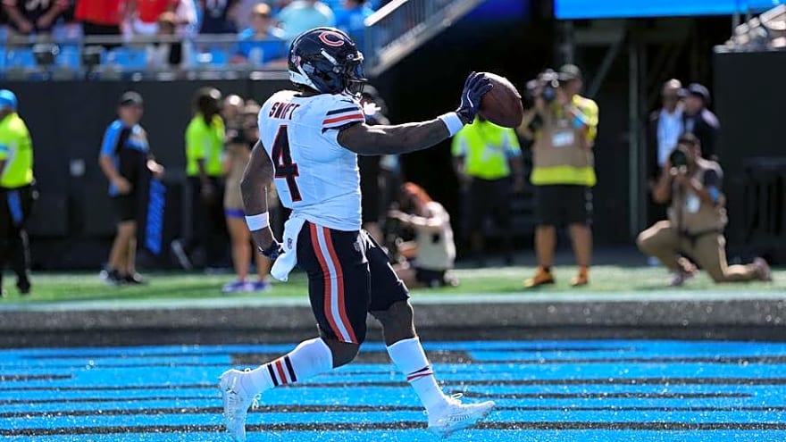 Chicago Bears Week 1 Report Card:  To the Runners Go the Spoils