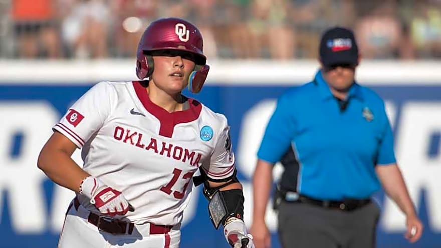 Isabela Emerling Blasts Three Home Runs in Oklahoma's Run-Rule Victory Over Montana