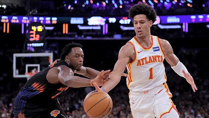 Atlanta Hawks Player Grades: CJ McCollum, Jalen Johnson's Game Five Performance Against The Knicks