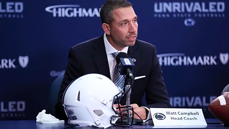 Matt Campbell Gets to Work Rebuilding Penn State&#39;s 2026 Recruiting Class