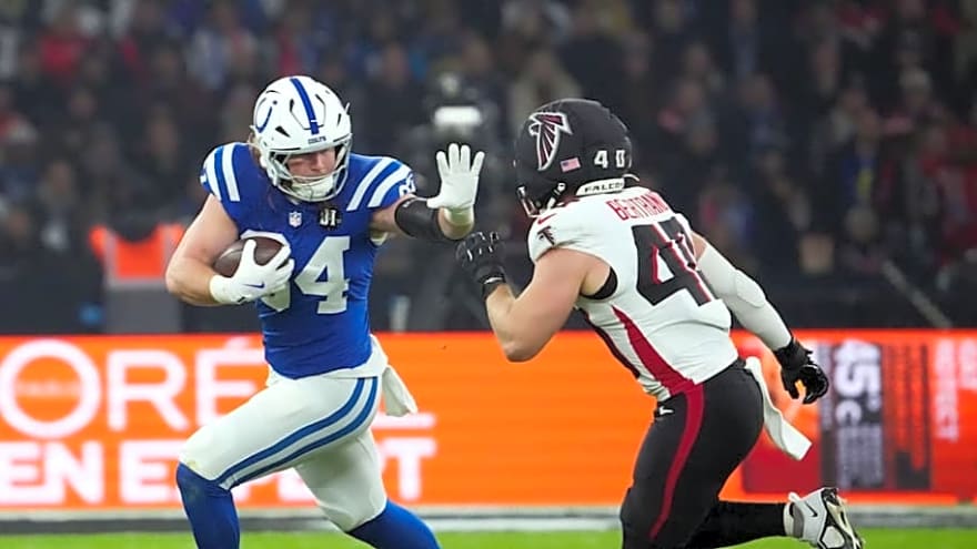 A Travis Kelce Clone: Colts Rookie Bears Striking Resemblance