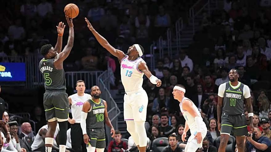 How the Heat handle Anthony Edwards and  the offensive plan against the Wolves