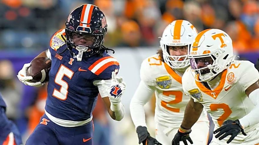 Illinois Running Back Ca'Lil Valentine to Return to Champaign in 2026?