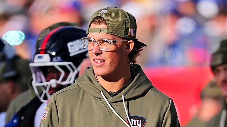 Giants QB Jaxson Dart Advances to Latter Stages of Concussion Protocol