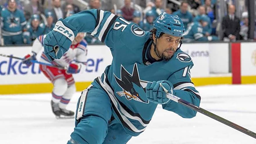 Sharks Place Veteran Enforcer on Injured Reserve