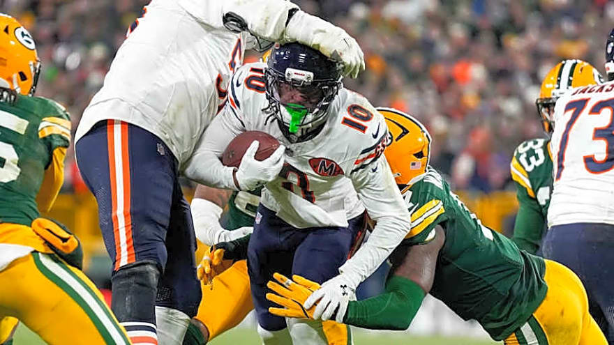 PFF Grades are in: Here&#39;s who led the Bears on offense against the Packers in Week 14