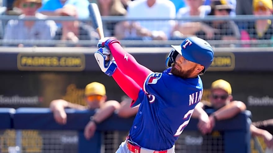 Rangers OF Brandon Nimmo Explains Why He Sprints to First Base After Walk