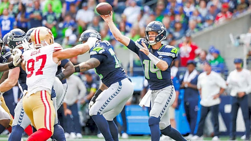 CBS experts share projections for massive Seahawks-49ers matchup