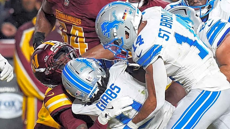 Commanders can&#39;t hang against talented Lions offense in Week 10 loss