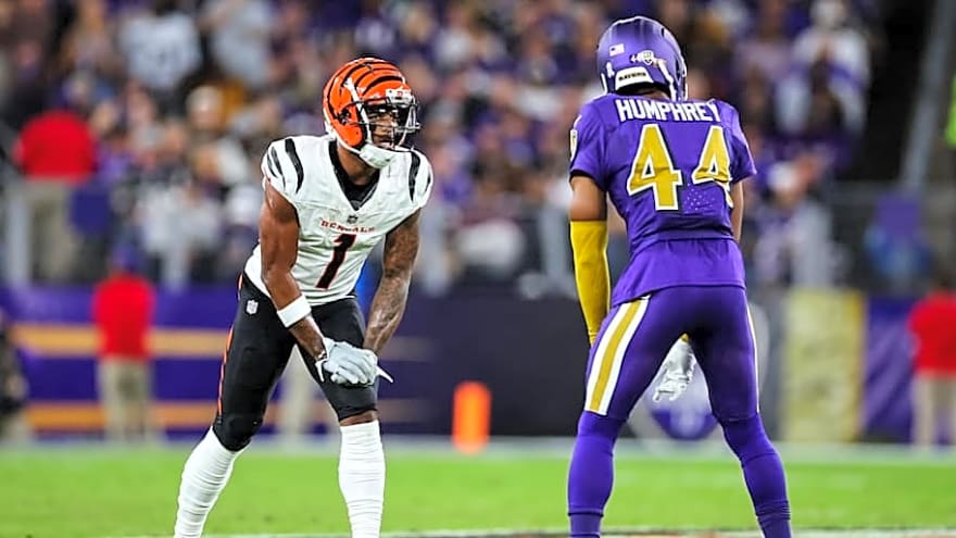Ja’Marr Chase ignites AFC North tension with silent jab at Ravens secondary