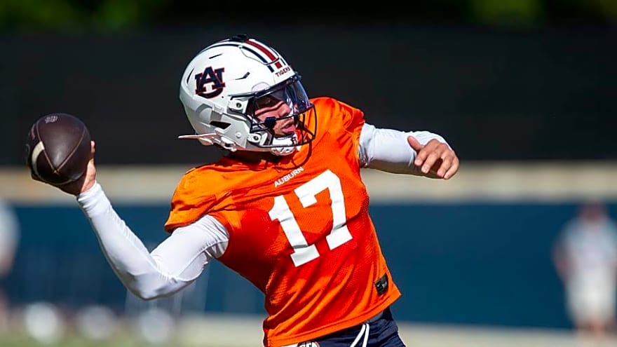 Auburn QB Byrum Brown Addresses Throwing Motion Concerns