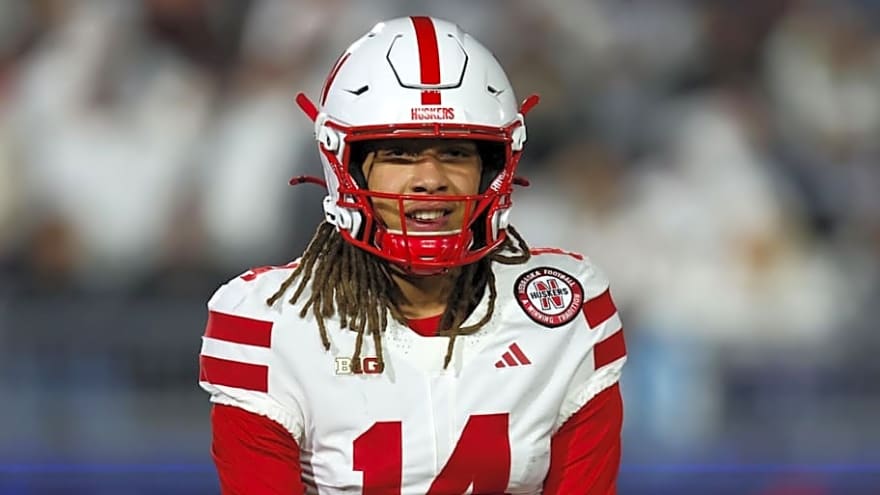 Nebraska coach Matt Rhule says quarterback TJ Lateef keeps growing