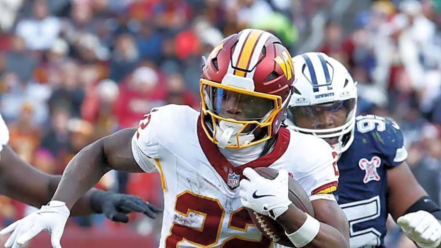 Commanders rookie running through obstacles in first season