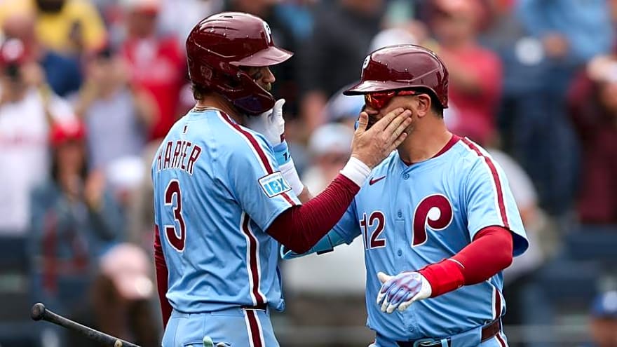 Bryce Harper, Kyle Schwarber Talk About Dueling in Home Run Derby