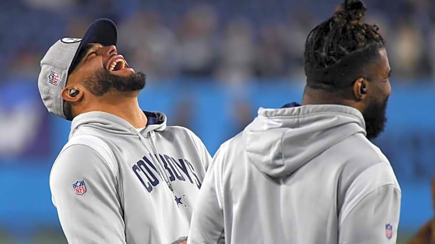 Cowboys WR trolls Dak Prescott with custom gift over Egg Bowl rivalry