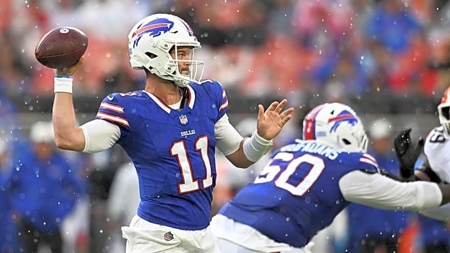 Joe Brady's Prudent Choice Sitting Bills' Key Veterans vs. Browns in Delayed Game