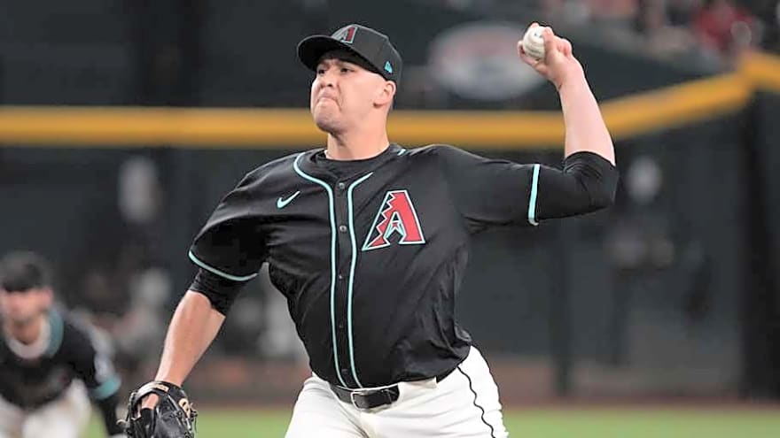 Diamondbacks Reliever Exits Game With Potential Injury