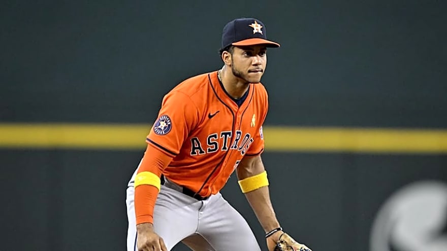Astros Star Jeremy Peña Comes Short of Winning Silver Slugger in Breakout Season