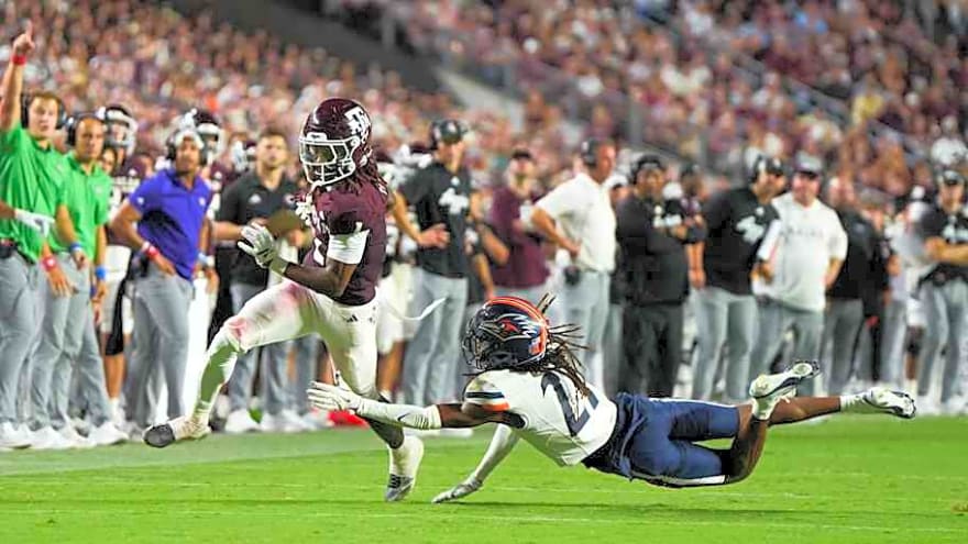 Texas A&M WR Was One Of College Football’s Breakout Stars in Week 1