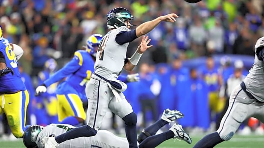 What Seahawks QB Sam Darnold said about facing the Rams for Round 3