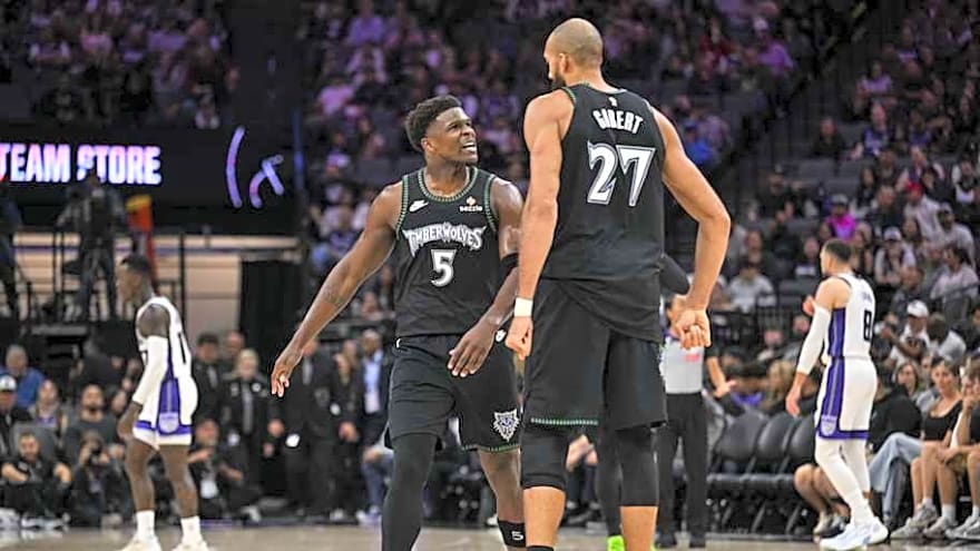 Chris Finch gives updates on Anthony Edwards, Rudy Gobert