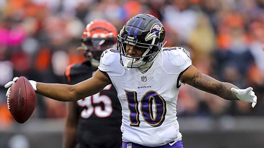 Former Ravens WR Suspended by NFL