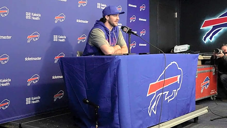 Josh Allen eager for 'most important' time of his life with Hailee Steinfeld