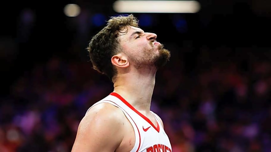 Several Rockets Questionable for Christmas Bout with Lakers