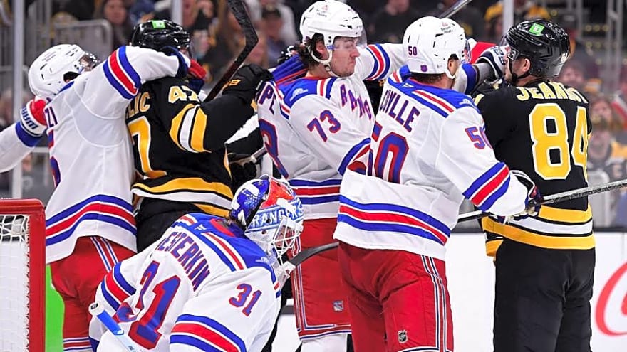 NY Rangers Bringing Physical Style of Play Into Red Wings Matchup