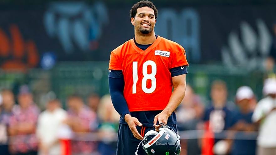 Caleb Williams Names Chicago Bears Teammate 'Who Never Shuts Up'