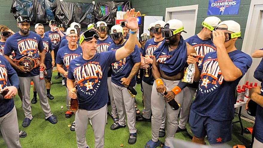 What Joe Espada Told the Astros After Winning the AL West