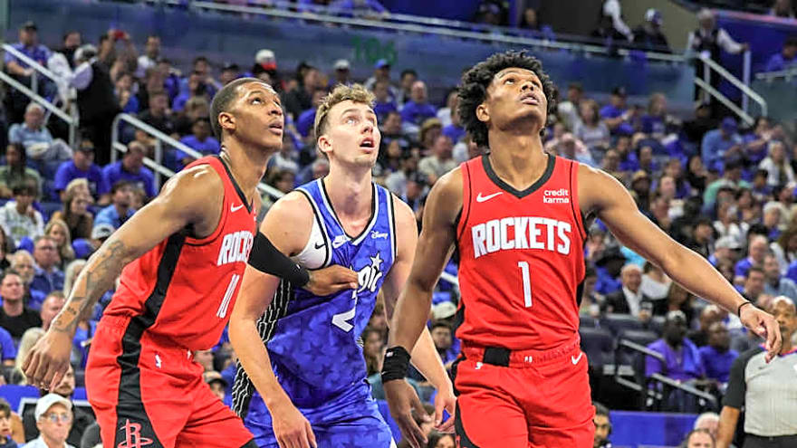 Rockets&#39; Jabari Smith Jr. Provides All-World Praise for Amen Thompson