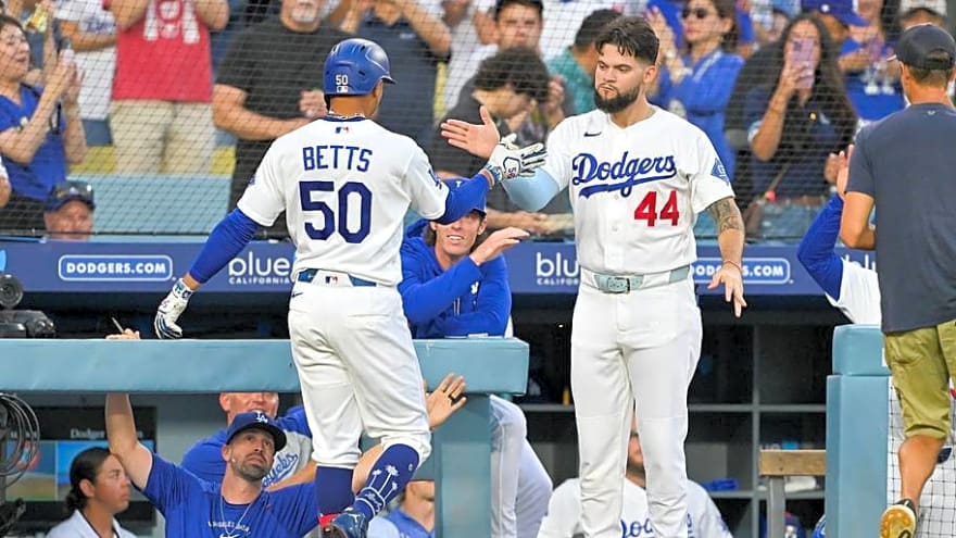 Dodgers Announce Surprise Starting Pitcher, Lineup for Series Opener vs Padres