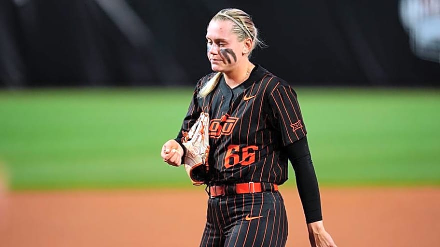 Oklahoma State Softball Super Regional Game One Against Nebraska Postponed