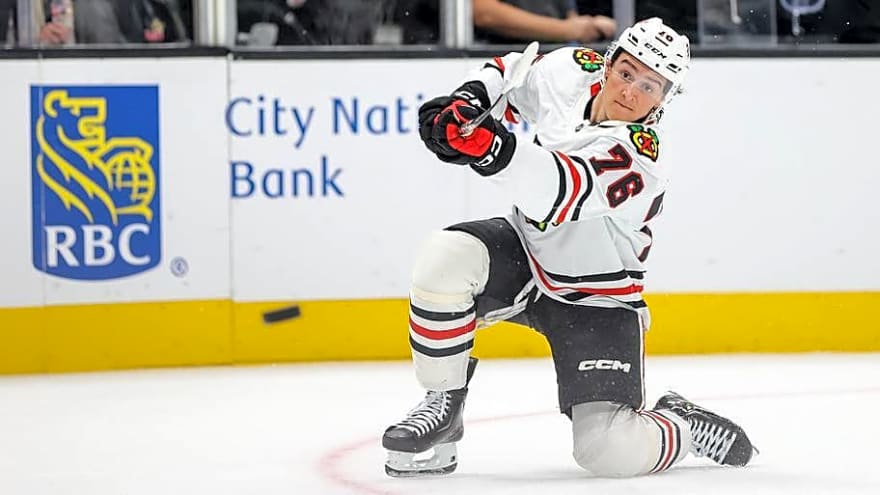 What's next for Nick Lardis after being sent to the Rockford IceHogs