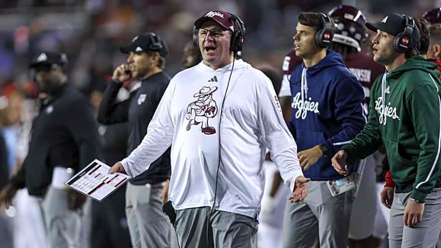 Texas A&M&#39;s Mike Elko Details Is Very Familiar With Utah State&#39;s Head Coach