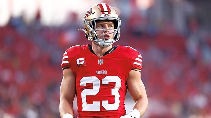 49ers' Christian McCaffrey Receives High Spot in ESPN's RB Rankings
