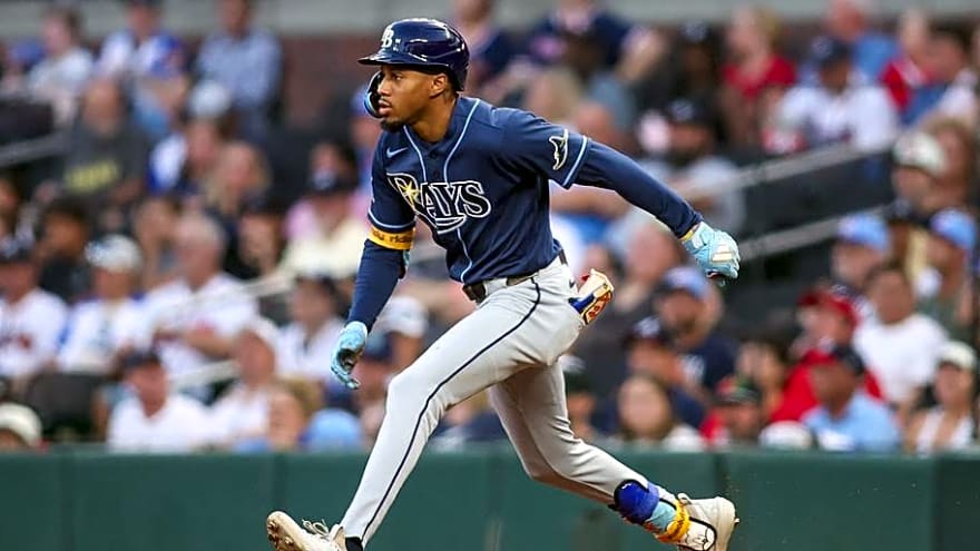 Chandler Simpson Makes MLB History Stealing Bases for Rays