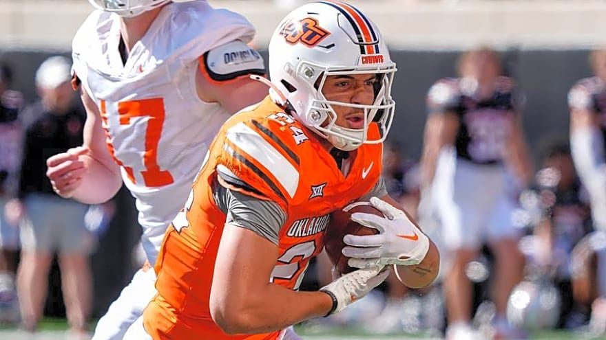 How Oklahoma State's Caleb Hawkins Compares to Other Walter Camp Preseason All-Americans