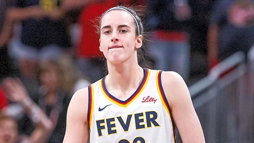 Caitlin Clark Clad in Battle Ready Camo Outfit Before Fever-Sun Showdown