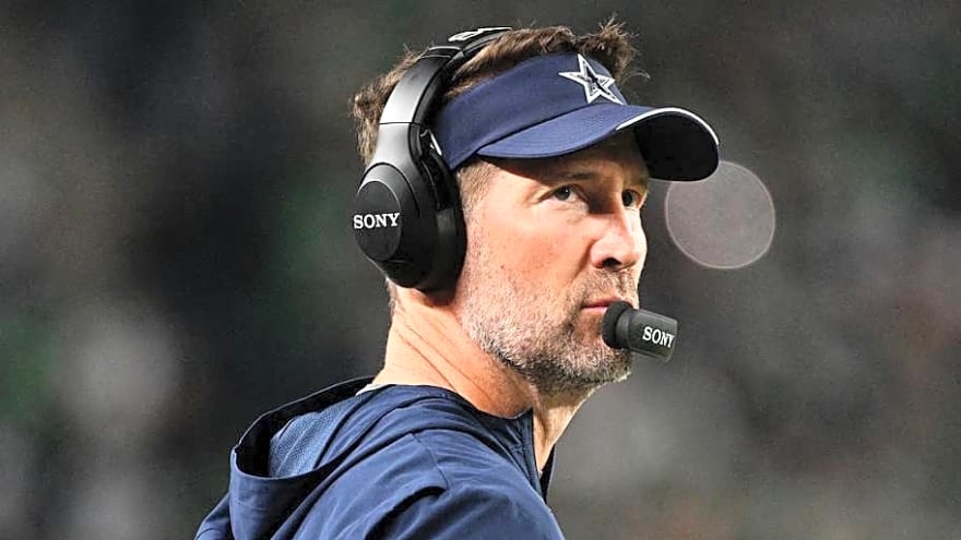 Brian Schottenheimer Clarifies Why His Cowboys-Eagles Press Conference Was Cut Short