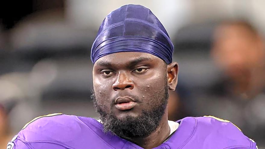 Harbaugh Says Giants Aren't Necessarily Done Fixing Their Defensive Line After C.J. Okoye Trade