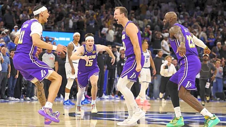 How Lakers' Last Play uses LeBron and Luka to beat the Magic
