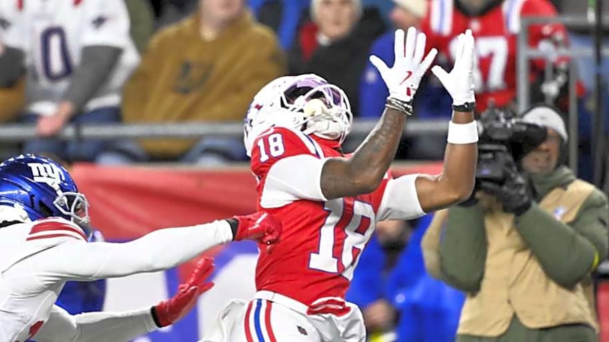 The Drake Maye, Kyle Williams Connection is Paying Off for Patriots