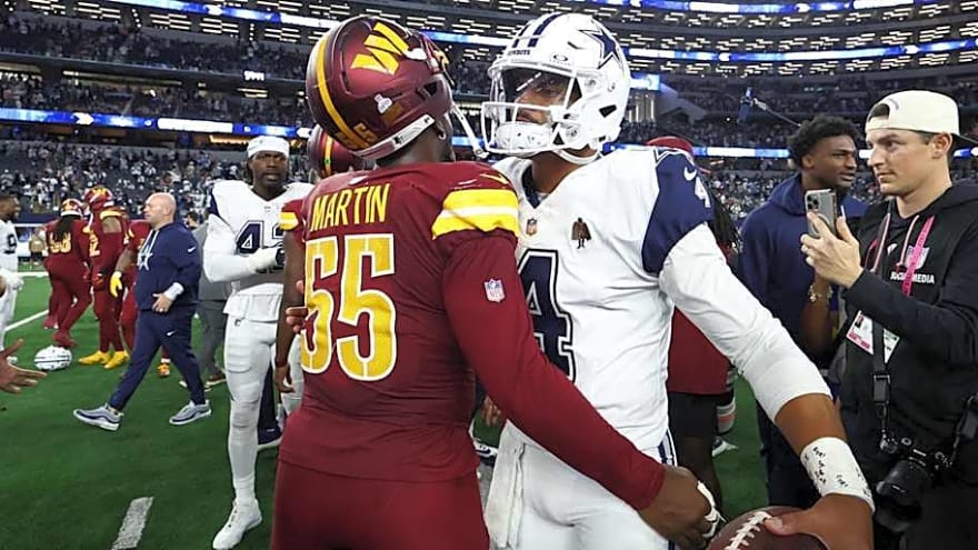 Cowboys-Commanders opening Week 17 odds strongly favor Dallas