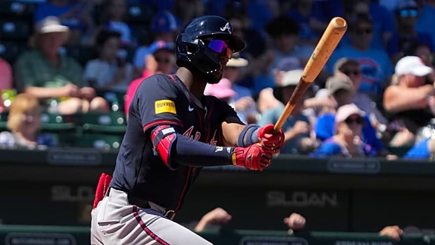 Watch: Braves Jurickson Profar Homers in First Game Back From Suspension