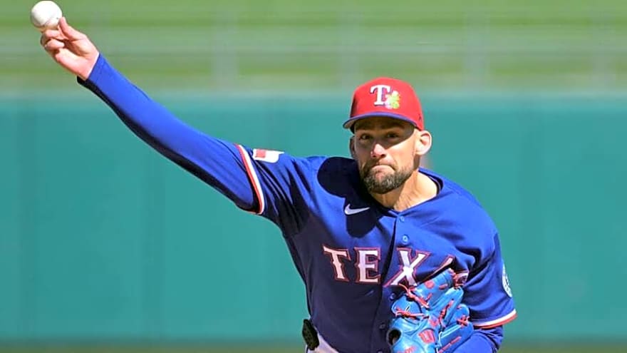 Nathan Eovaldi Returns to Mound as Rangers Face Guardians in Spring Training