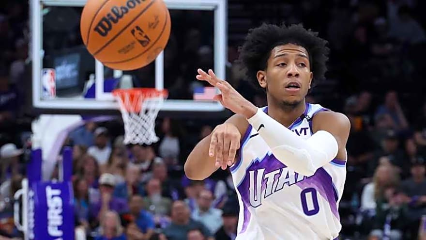 Kennedy Chandler Turns Heads in Jazz Debut vs 76ers